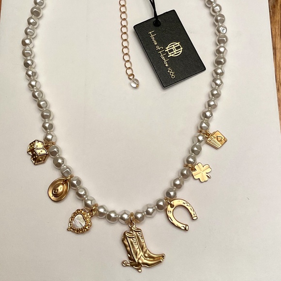 House of Harlow 1960 Jewelry - NWT House of Harlow Western Charm Necklace